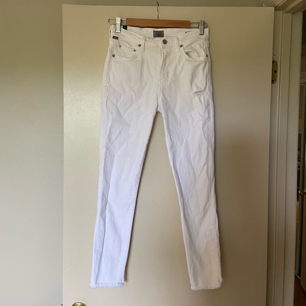 Citizen of Humanity White Jeans
